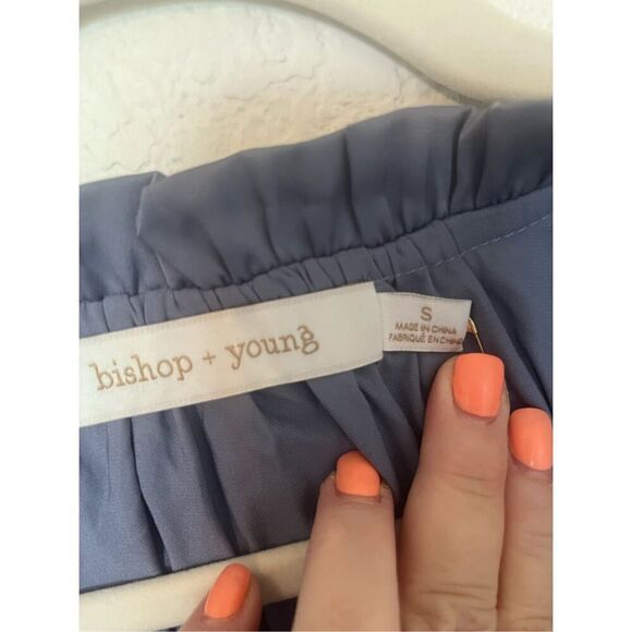 Bishop + Young Nikki Flutter Sleeve Top NEW NWT - Picture 4 of 5